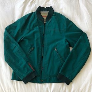 Prada Sport green, light spring jacket